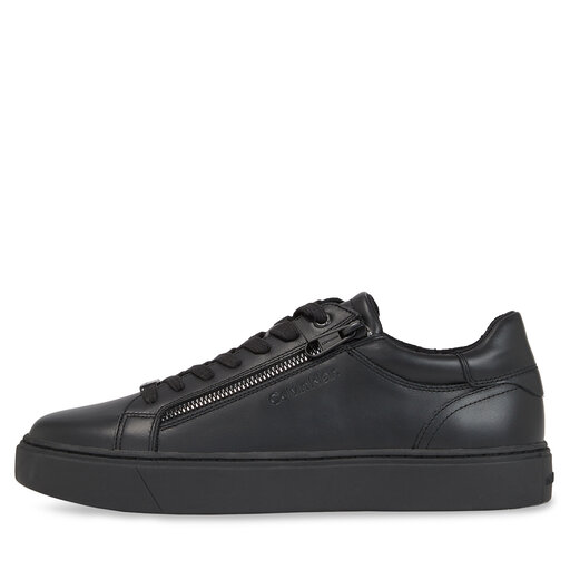 Снікерcи Calvin Klein Low Top Lace Up W/Zip Rubb HM0HM01268 Чорний |  evzuttya.com.ua