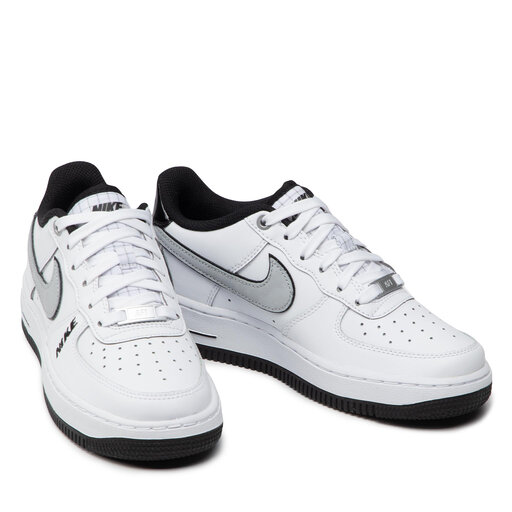 Nike air force 1 lv8 white and black deals