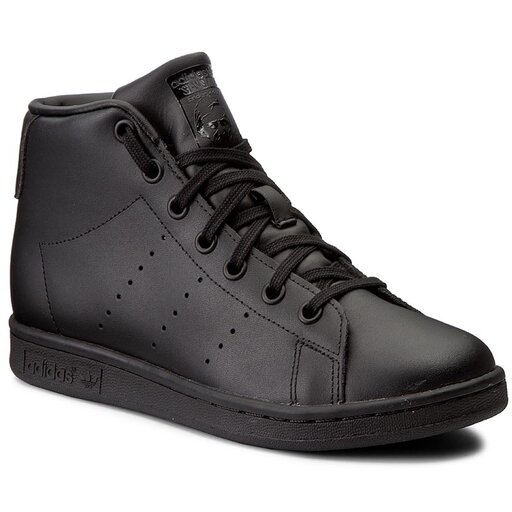 Sneakersy adidas Stan Smith Mid J BZ0097 Czarny | eobuwie.com.pl