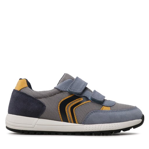 Scarpe Geox B Alben Per Bambini/ragazzi | Sneakers Traspiranti, Suola In Gomma, Sottopiede Estraibile