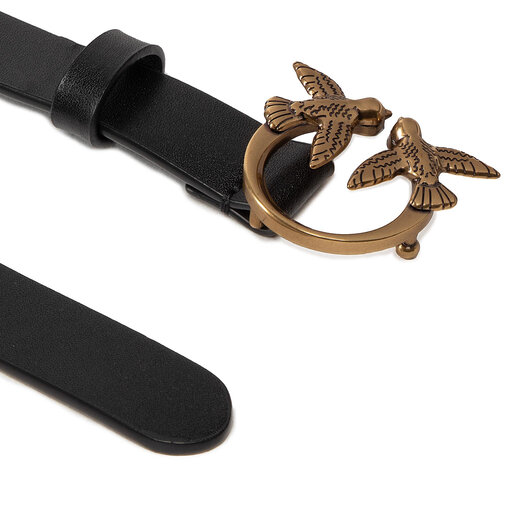 Cintura da donna Pinko Love Day Marco Chain H2 Belt AI 22-23 PLT01 1H212X  Y5H7 Nero