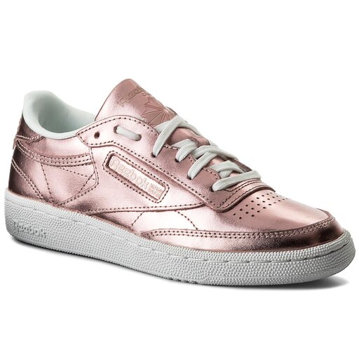 Boty Reebok Club C 85 S Shine CN0512 Copper White eobuv.cz