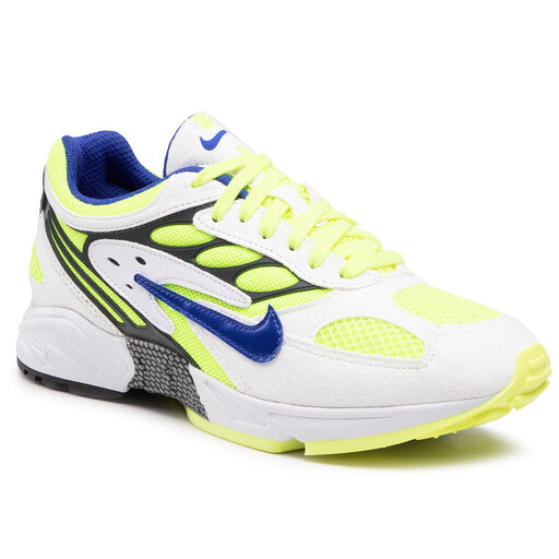 Pantofi Nike Air Ghost Racer AT5410 103 White Hyper Blue Neon epantofi.ro