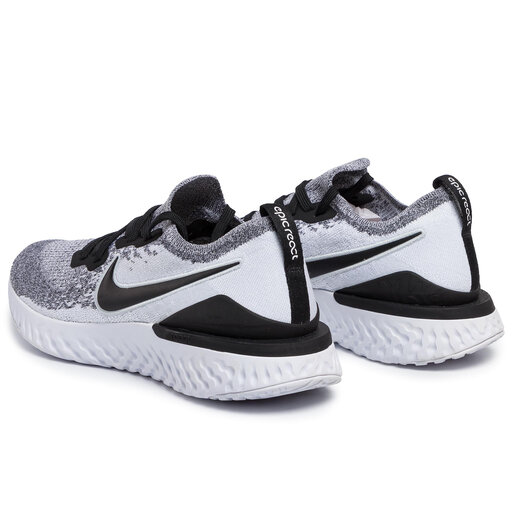 Flyknit epic react black on sale