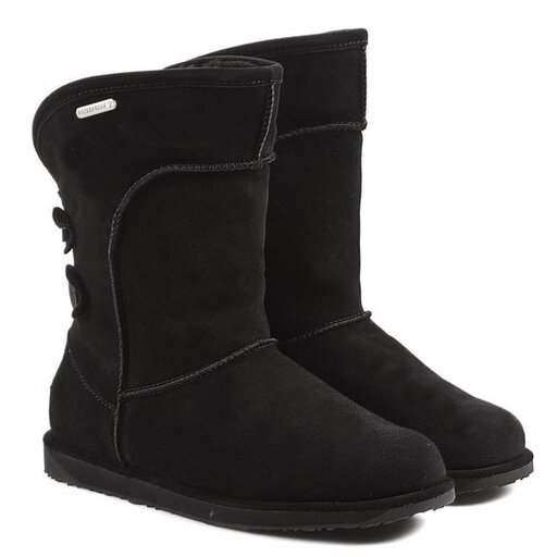 Śniegowce EMU Australia Charlotte W10843 Czarny | eobuwie.com.pl