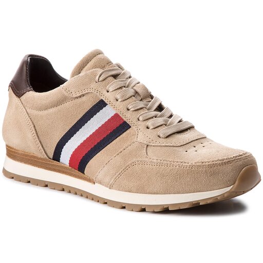 Tommy hilfiger clearance luxury suede runner
