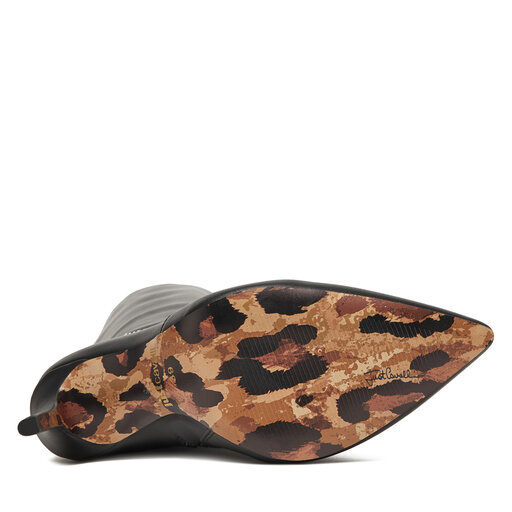 ラリー Botki z wsuwaną cholewką zdobioną okrągłymi nitami LUEL