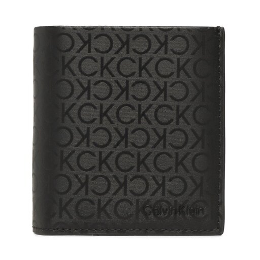 Portafoglio piccolo da uomo Calvin Klein Daily Tech Trifold 6Cc W Magcoin K50K510196 Nero escarpe