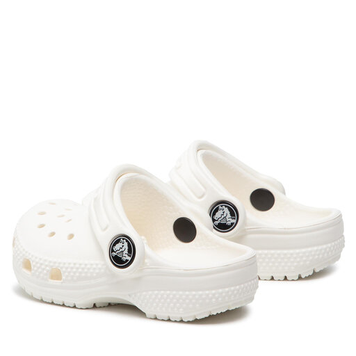 Girls white clearance crocs