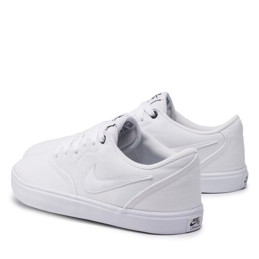 Sneakers Nike Sb Check Solar Cnvs 843896 110 Blanc