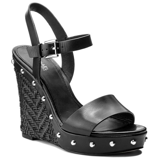Sandalias MICHAEL Michael Kors Ellen Wedge 40S8ELHS1L Negro zapatos.es