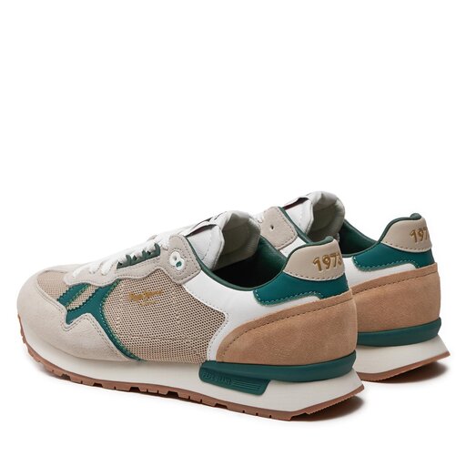 Sneakers Pepe Jeans Brit Retro M PMS40004 Écru