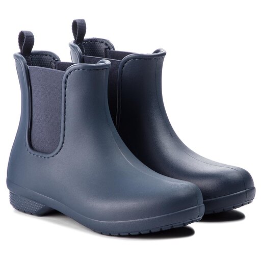 Gummistiefel Crocs Freesail Chelsea Boot W 204630 Dunkelblau