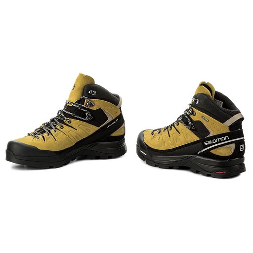 Trekkingschuhe Salomon X Alp Mid Ltr Gtx GORE TEX 401653 27 V0 Gelb eschuhe