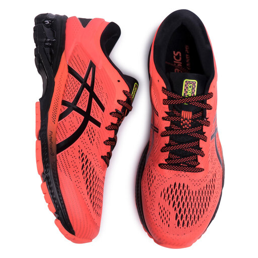 Gel kayano 26 flash on sale coral/black