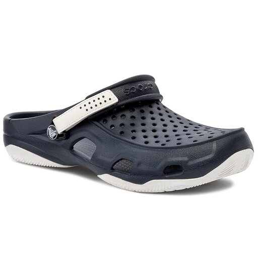 Chanclas Crocs Swiftwater Deck Clog M 203981 Azul marino