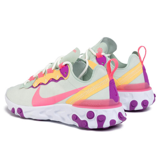 Scarpe Nike React Element 55 BQ2728 303 Pistachio Frost Digital