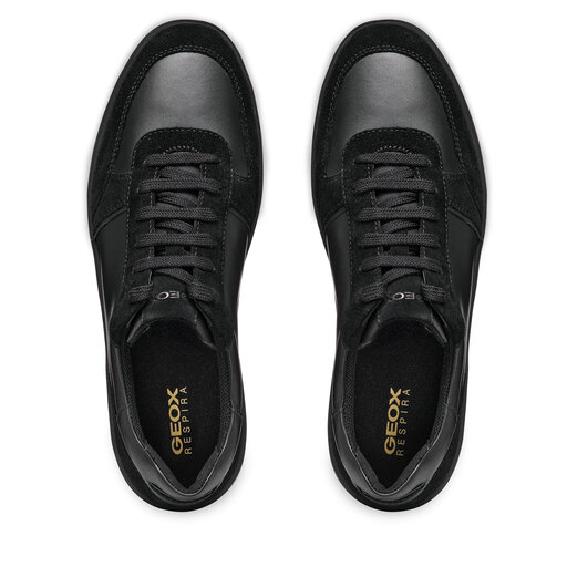 Sneakersy Geox U Avola U46GSA 02243 C9999 Czarny | eobuwie