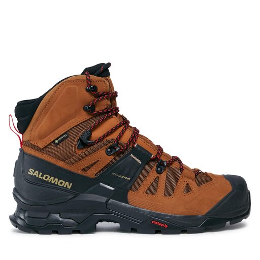 Botas de trekking Salomon Quest 4 GORE TEX L47156400 Negro zapatos.es