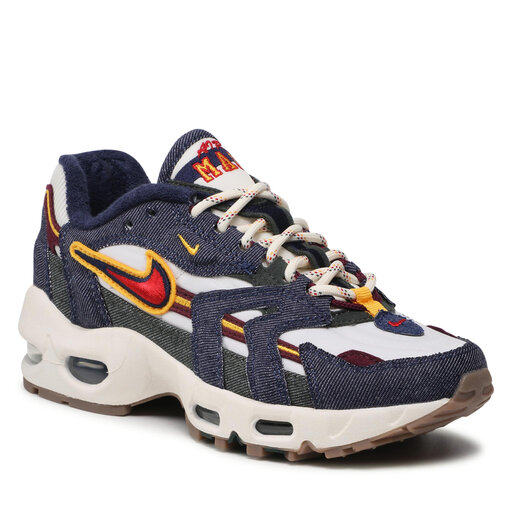 Batai Nike Air Max 96 II Qs DJ6742 400 Blackened Blue/Gym Red •  Www.eavalyne.lt