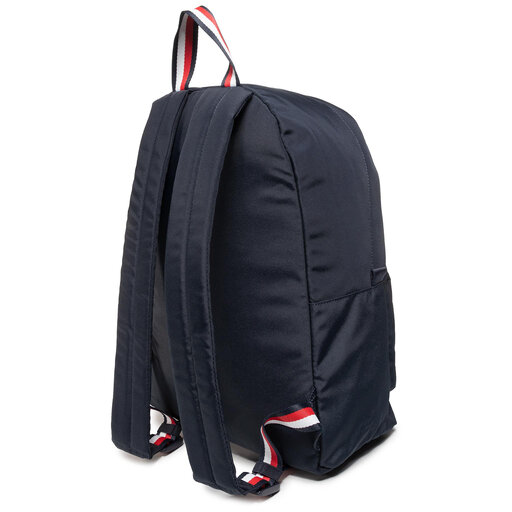Zaino Tommy Hilfiger Th Signature Backpack AM0AM06394 Blu scuro escarpe
