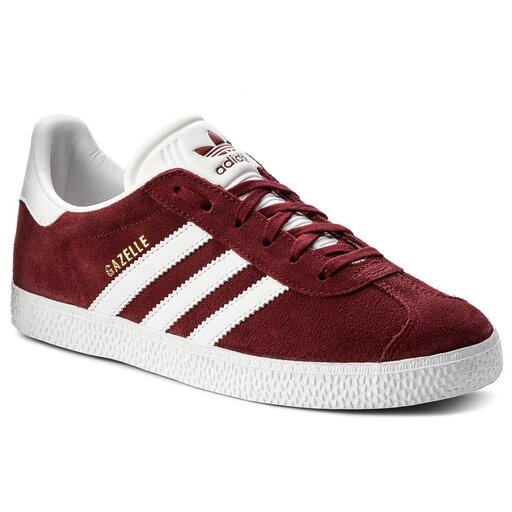 Dark red adidas gazelle shop