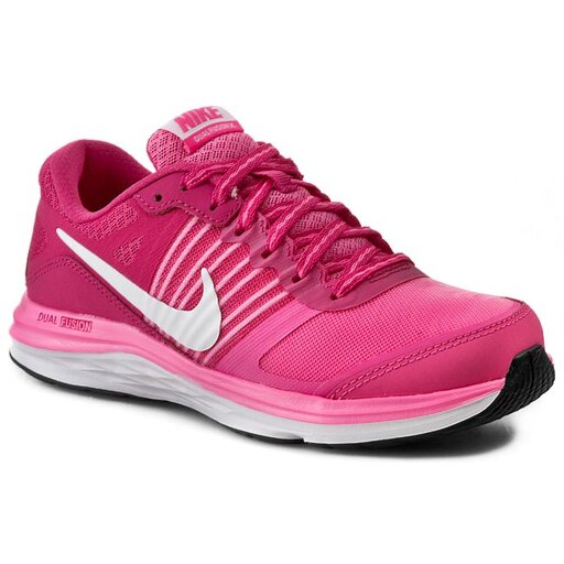 Nike Dual Fusion X (Gs) 716898 600 Pink Pow/White/Vivid Pink/Blk | zapatos.es
