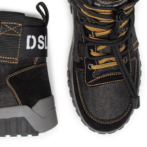 Sneakers Diesel S-Rua Mid Sp Y02070 P3013 T8013 Negru