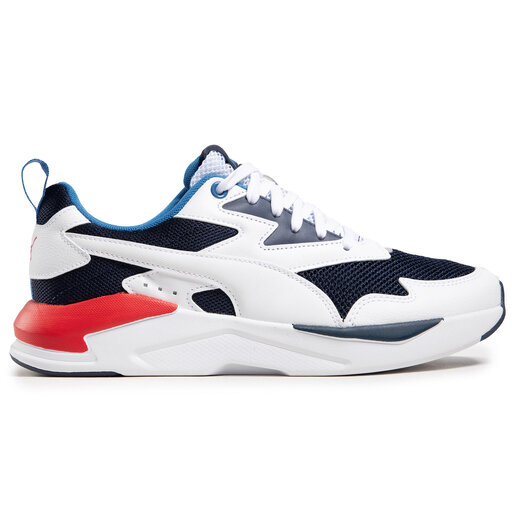Снікерcи Puma X-Ray Lite 374122 10 White/White/Peacoat/Sapphire •  Eobuv.com.ua