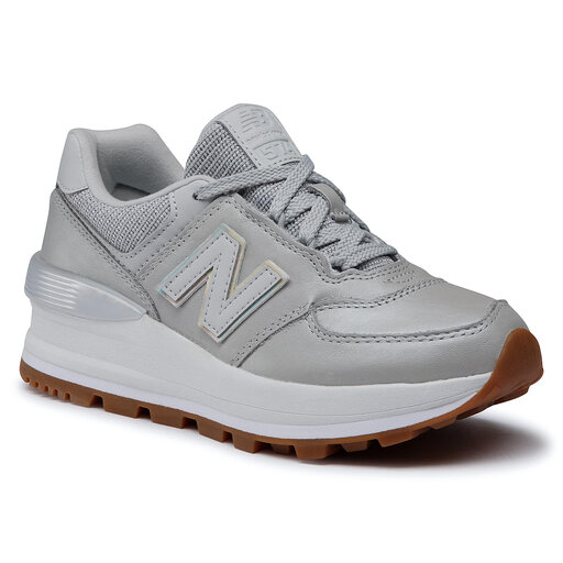 Sneakers New Balance WL574CAS Argent chaussures