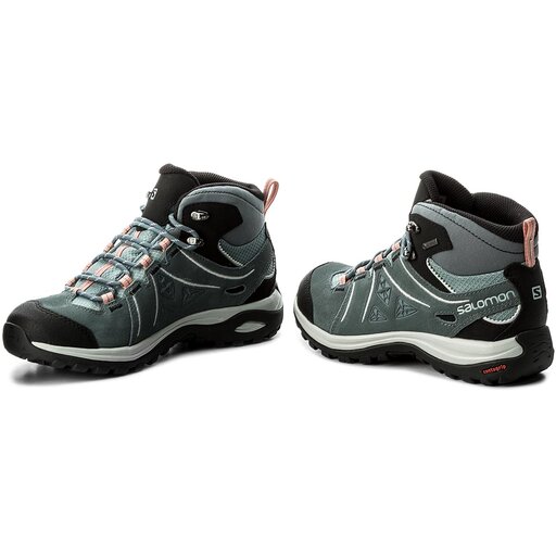 Chaussures de trekking Salomon Ellipse 2 Mid Ltr Gtx GORE TEX W 401626 20 V0 Gris chaussures