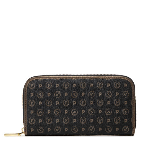 Cartera de piel para mujer con cremallera Pollini