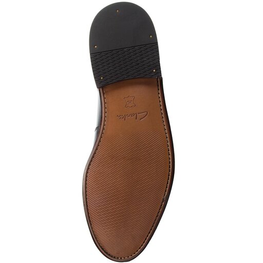 Pusba iai Clarks Ellis Leon 261291357 Black Leather eavalyne.lt