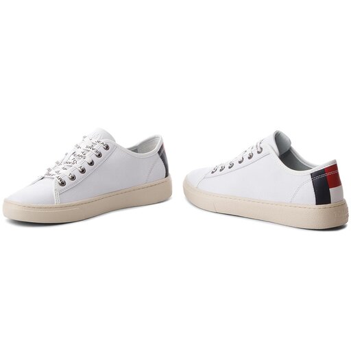 Tommy jeans deals light leather low