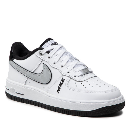dedo Consistente Mutilar Zapatos Nike Air Force 1 LV8 Gs White/White/Black/Wolf Grey • Www.zapatos.es