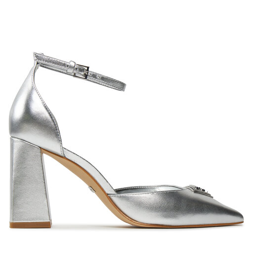 Décolleté argento guess shop