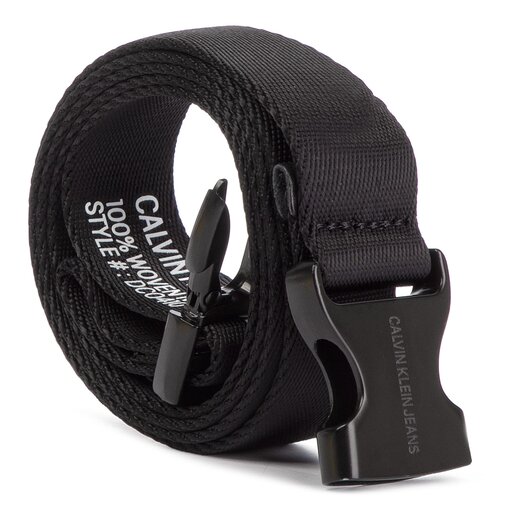 Calvin klein canvas plaque belt 2025