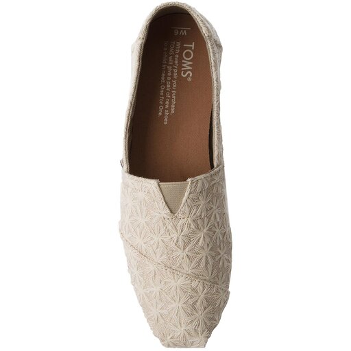 Toms daisy hot sale metallic
