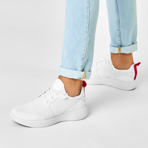 Sneakers Calvin Klein Jeans Mel Knit SE8596 White escarpe