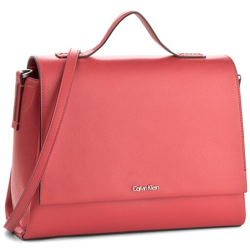 Calvin klein frame top handle bag top