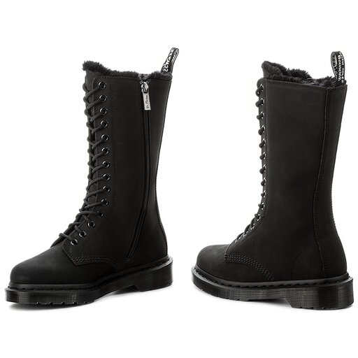 Dr martens hotsell black cascade split