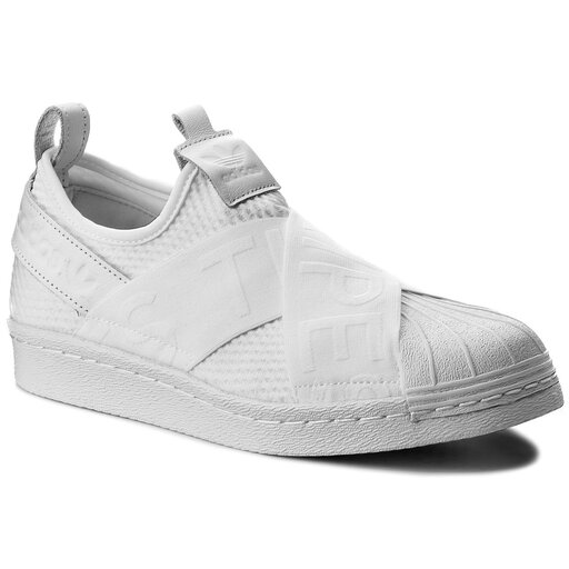 Adidas women's superstar slip on clearance