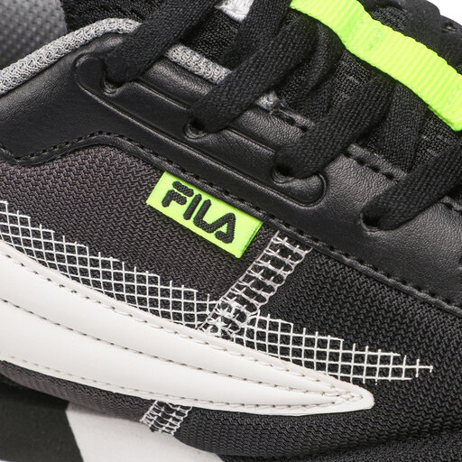 Neon green fila shoes top
