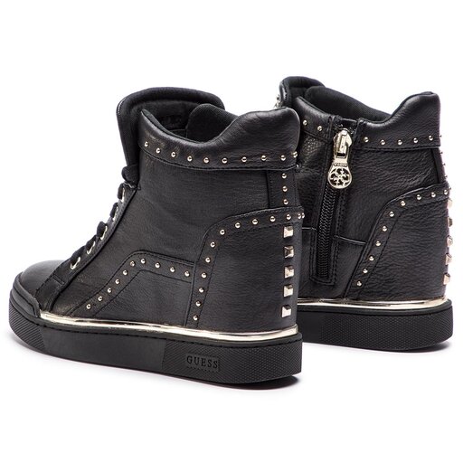 Sneakers Guess Finer2 FL5FR2 LEA12 BLACK eschuhe