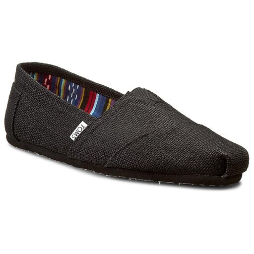 Black burlap toms new arrivals