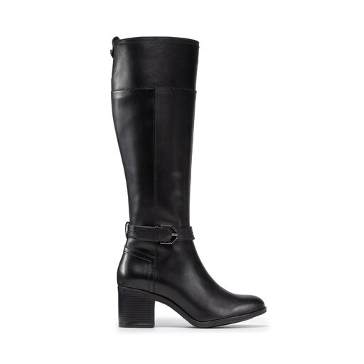 Bottes Geox D New Asheel D D16FSD 00043 C9999 Noir chaussures