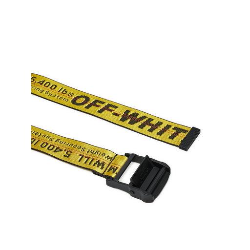 Ceinture homme Off White OMRB012R21FAB0011810 Jaune chaussures