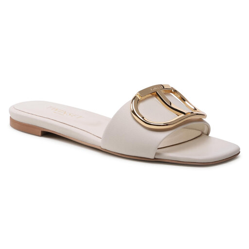 Ciabatte TWINSET Ciabattina 211TCT014 Beige escarpe