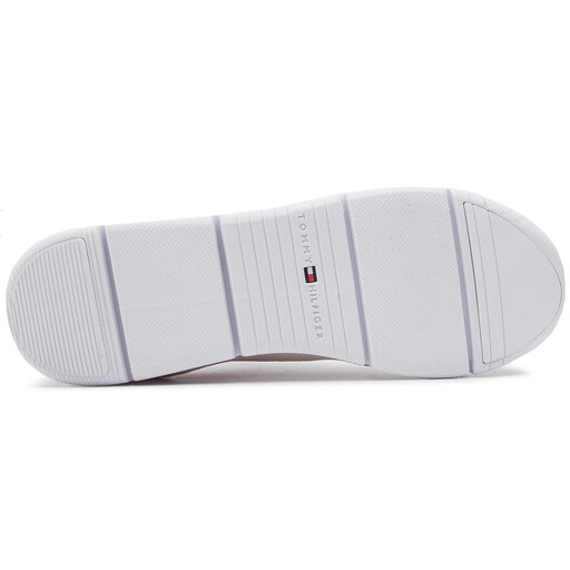 Superge Tommy Hilfiger Knitted Flag Light Sneaker FW0FW04144 Roza eobutev.si