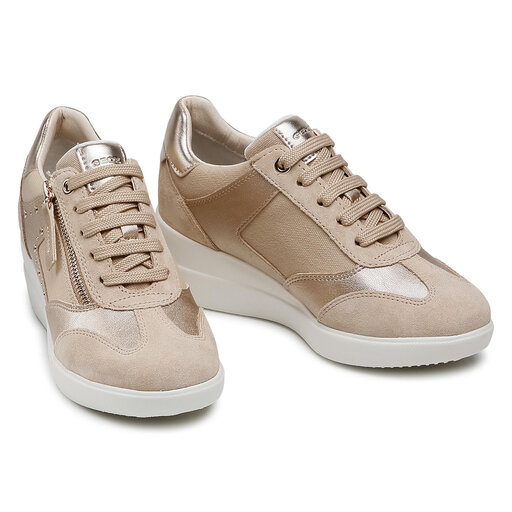 Sneakers Geox D Stardust B D1530B 02210 C5000 Beige chaussures